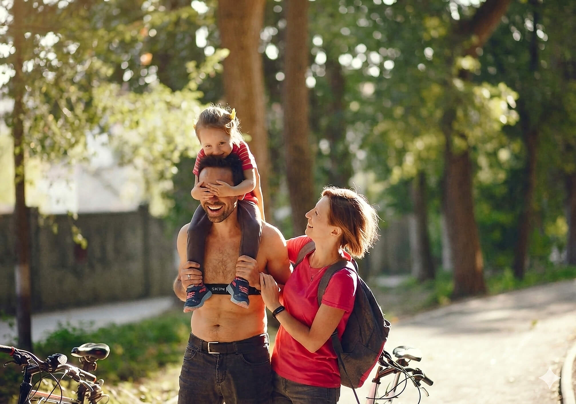 Consumer and family member together