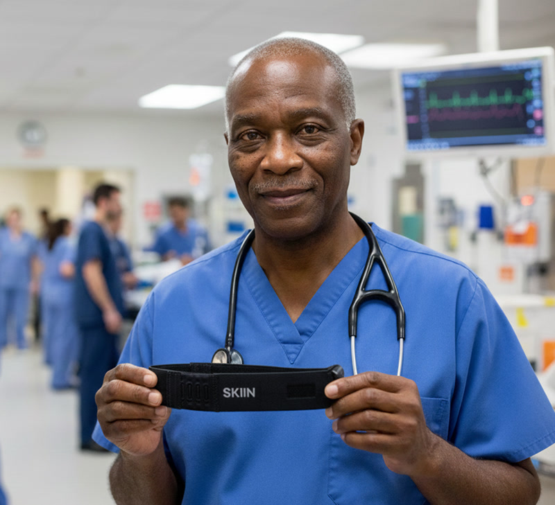 Dr. Benjamin Cooper, electrophysiology specialist using extended cardiac monitoring for diagnosis